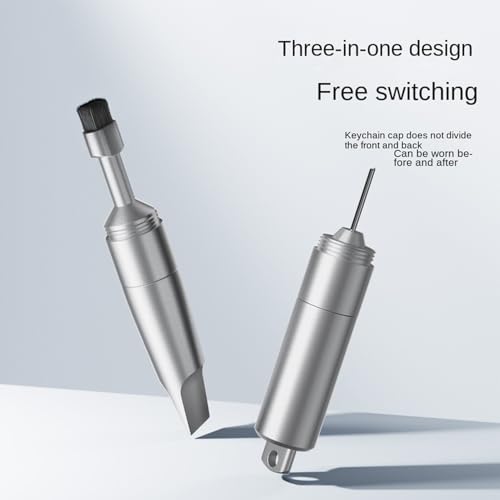 Phone Cleaning Kit Electronic Detailing Brush Accessory | Electronic Brush Kit for Phone Tablet Laptop Computer Monitor Keyboard Screen Earbuds Home - color: Silver