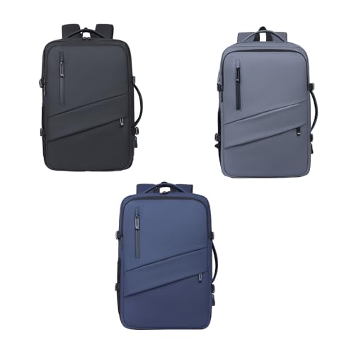 Laptop Backpack for Work Unisex Business Travel Backpack Notebook Water Backpack with USB Charging Port