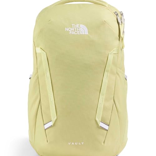 The North Face Women's Vault Everyday Laptop Backpack - Commuter Travel Bag, Water-Repellent, Spacious Main Compartment, Pear/Lemon Mist, One Size - color: Pear/Lemon Mist