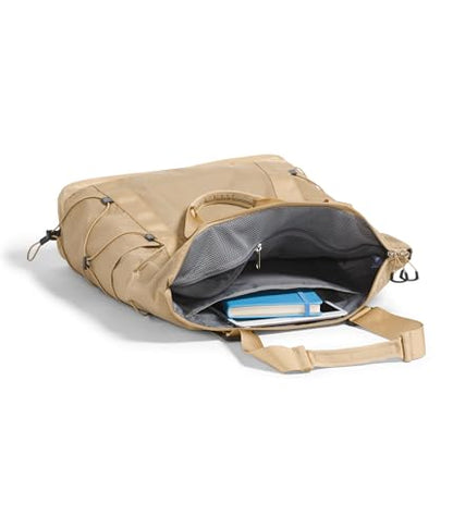 THE NORTH FACE Borealis Tote Bag | Over Shoulder & Backpack Carry Options, Water Repellent, 16" Laptop Sleeve - color: Khaki Stone