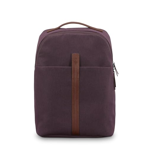 Samsonite Virtuosa Carry-On Travel Backpack with Padded Laptop Sleeve, Merlot - color: Merlot