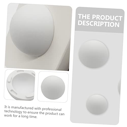 SOLUSTRE 4pcs Laptop Cooling Bottom White Stand Laptop Stands feet Replacement Rubber feet Adhesive Rubber White Notebook Stand Cooling pad - color: White