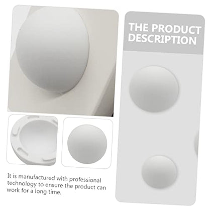 SOLUSTRE 4pcs Laptop Cooling Bottom White Stand Laptop Stands feet Replacement Rubber feet Adhesive Rubber White Notebook Stand Cooling pad - color: White