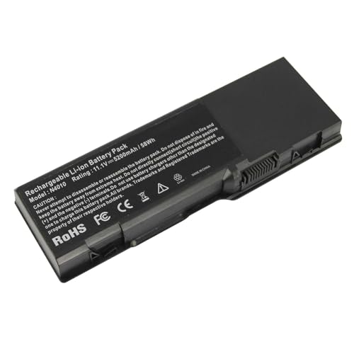 ARyee 11.1V 5200mAh Laptop Battery Compatible with Dell Inspiron E1505 1501 6400 PP23LA PP20L