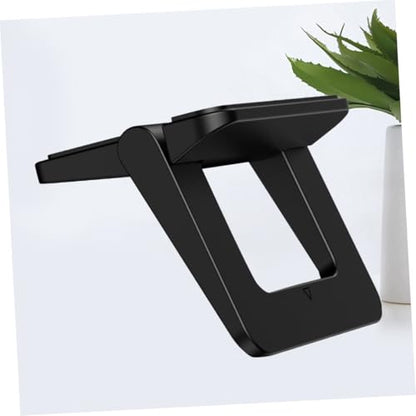 Homoyoyo 2pcs Foldable Laptop Stand Holder Mini Notebook Riser with Ventilated Cooling Support Portable for Travel and Work