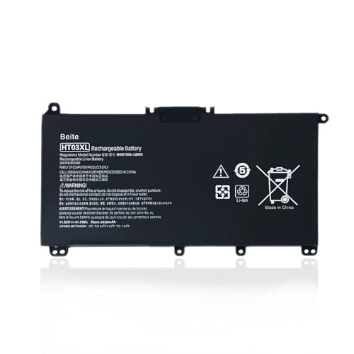 HT03XL Battery for HP L11119-855 HW03XL 7265NGW Pavilion 15-DB Series14M-DH0003DX 14M-DH1003DX 15T-CS200 15-DY0013DX 15-DY1023DX 15-DY1751MS 15-CS3073CL
