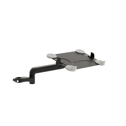 Vari Laptop Holder for Monitor Arm – Adjustable Laptop Tray for Laptops up to 15.5” – Modular Add-On with 360° Rotation & Cable Management – Black - size: Laptop Holder