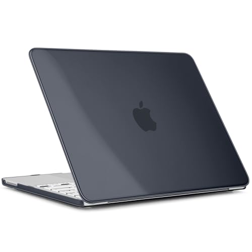 Batianda CrystalAir Case for MacBook Neo 13 Inch 2026, Crystal Black | 4-in-1 Bundle Ultra Clear Slim Hard Shell, Lightweight Everyday Protection for MacBook Neo 13 Inch 2026 Model A3404 - color: Crystal Black