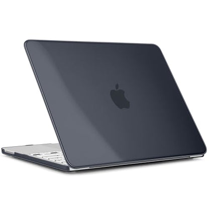 Batianda CrystalAir Case for MacBook Neo 13 Inch 2026, Crystal Black | 4-in-1 Bundle Ultra Clear Slim Hard Shell, Lightweight Everyday Protection for MacBook Neo 13 Inch 2026 Model A3404 - color: Crystal Black