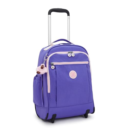 Kipling Women's Gaze 2 Wheel Rolling Backpack - color: Iris Purple C