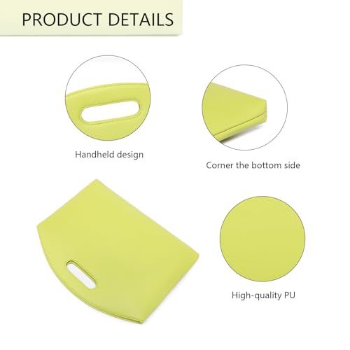Official Document Computer Bag Stylishly Sleek with Multiple Compartments and Easy to Carry Design - color: Grass/Pu