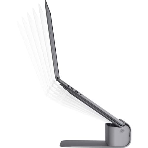 Rain Design iLevel2 Adjustable Height Laptop Stand (Patented) (Space Gray) - color: Space Gray