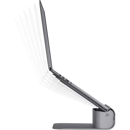 Rain Design iLevel2 Adjustable Height Laptop Stand (Patented) (Space Gray) - color: Space Gray