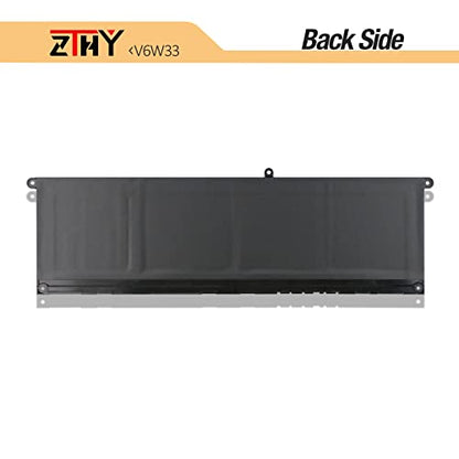 54Wh V6W33 Laptop Battery Replacement for Dell Inspiron 3510 3511 3515 5310 | 5410 5418 5510 5515 5518 5625 5630 5635 7415 7435 7425 7430 7445 2-in-1 Latitude 3320 3330 3420 3520 Vostro 3515 3525 4-Cell - size: 11.22*3.54*0.2 inch V6W33