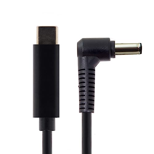 chenyang USB C to DC 6.0x1.4mm Power PD 65W Charge Cable for Laptop Notebook - color: Black 65W 6.0x1.4MM