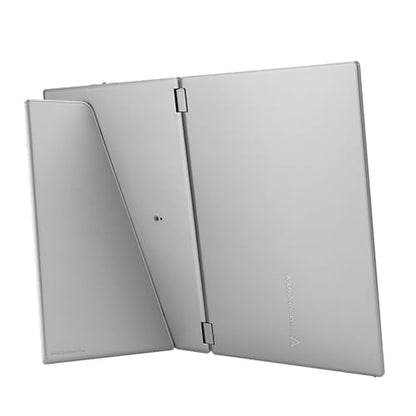 ASUS ZenScreen Duo OLED 360° Foldable Portable Monitor (MQ149CD) - Dual 14-inch, 16:10, 1920x1200, DisplayHDR400 True Black, 100% DCI-P3, Delta<2, Dual USB-C, Mini-HDMI, Kickstand, 3 yr Warranty - style: 14" Duo OLED Fodable USB-C