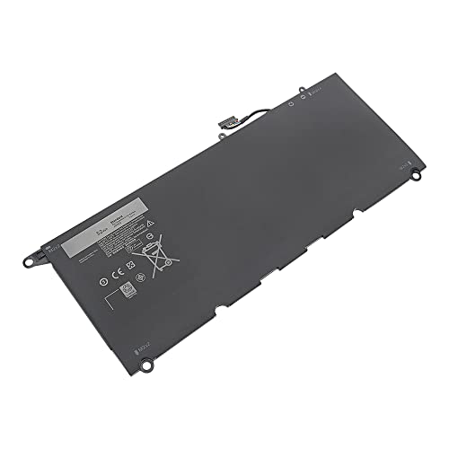 JHXPY 5K9CP JD25G 0DRRP 0N7T6 Replacement Laptop Battery for DELL XPS 13 9343 9350 13D-9343-350 13-9350-D1608 13D-9343-3708 90V7W 090V7W (7.4V 52Wh JD25G) - size: 7.4V 52Wh JD25G