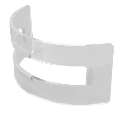 Acrylic Vertical Laptop Stand, Multi Angle Adjustable Laptop Docking Stand with Design for Office