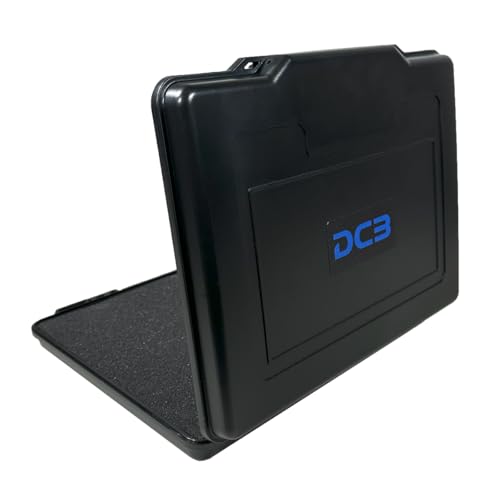 DCB Cases - Element 3322F 12.36 x 9.13 x 1.57 Int Dim | IP67 Waterproof | Protects Tablets, Phones, and Documents | Shoulder Strap | Latch Close | Injection Molded Plastic | Foam Insert