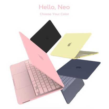 B BELK for MacBook Neo Case 13 inch 2026 Release Model A3404, Pink | Scratch Resistant Protective Matte Plastic Hard Shell for Mac Noe Case A18 Pro Chip, Lightweight, Easy Snap-On, Slim Fit - color: Pink