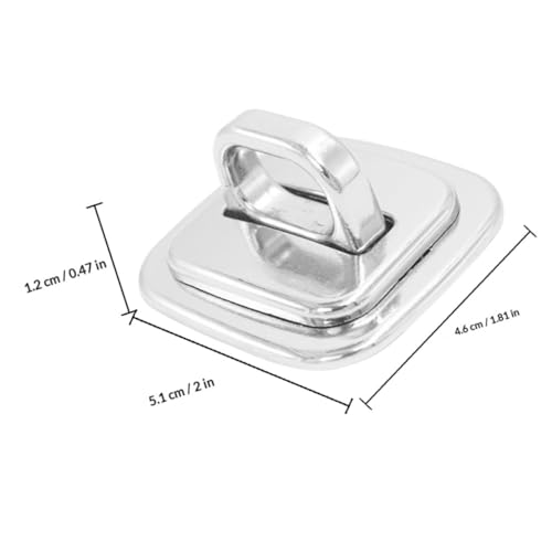 Laptop Security Lock Fixed Base Plate 2pcs, Computer Lock Anchor for Office and School, Compatible with Multiple Models, External Anti-Theft Cable Security Anchor