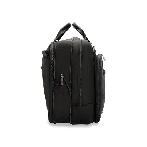 Briggs & Riley @work Large Expandable Brief - color: Black, size: Large Expandable Brief