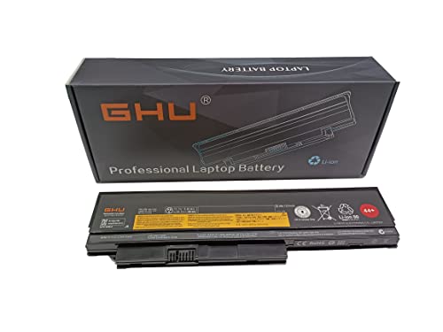 GHU ThinkPad 44+ Laptop Battery 63Wh Replacement for Lenovo ThinkPad X230 X230i X220 X220i, Compatible with 0A36306 0A36307 0A36305 45N1023 45N1025 45N1027 45N1029 42T4873 - style: 63Wh/(44+)