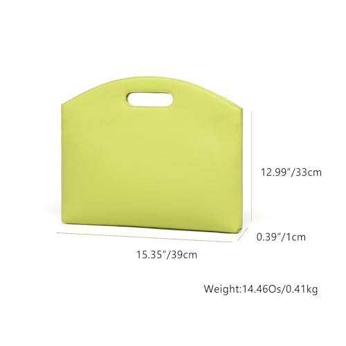 Official Document Computer Bag Stylishly Sleek with Multiple Compartments and Easy to Carry Design - color: Grass/Pu