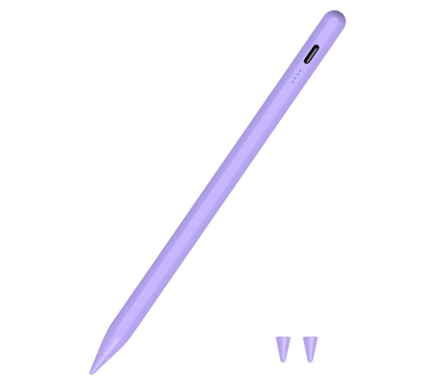 Stylus Pen Android for AMZ HD 10/Max 11 Compatible with Samsung/Lenovo Android Tablets S Pen(Purple) - color: Purple