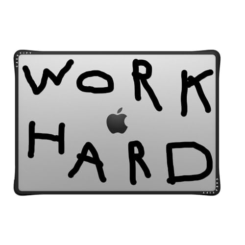 CASETiFY Impact MacBook Pro 16" (M1-M5) Case [Cushioned Impact Corners/Scratch-Resistant/Anti-Slip Grip] - Work Hard Black - color: WORK HARD BLACK, size: MacBook Pro 16