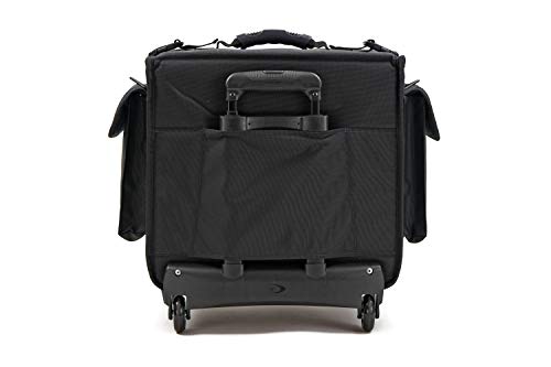 MCY LTPJ-RB03 Business Projector Case Rolling Briefcase Laptops - Large, 16x17x12.5 inches