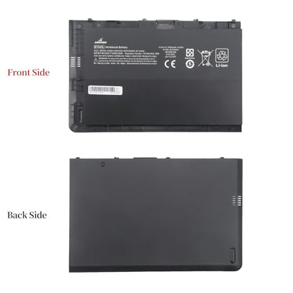 BT04XL Notebook Battery for HP EliteBook Folio 9470 9470M 9480m Ultrabook BT04 BA06 HSTNN-IB3Z HSTNN-I10C 687945-001 H4Q47AA 687517-241 HSTNN-DB3Z 687517-171-14.8V 52WH - size: 9.48*6.29*1.22 inch BT04XL