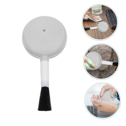ABOOFAN 4pcs Air Blow Ball Brush Camera Lens Dust Blower Scratch- Handheld for Outdoor Travel - color: Light Grey