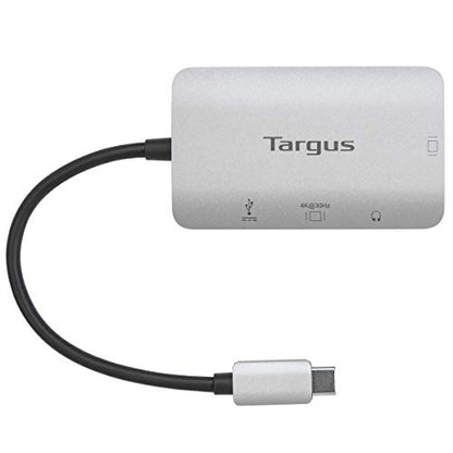 Targus+USB+C+SV+Adapt+100W+PD+Silver - style: USB-C Single Video Adapter with 100W