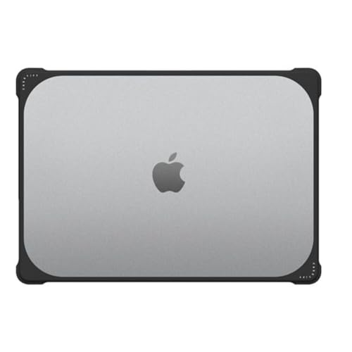 CASETiFY Bounce MacBook Air 15" (M2 - M5) Case [Enhanced Protective Corner Design/Ventilation Cutouts/Anti-Slip Grip] - Clear Black - color: Clear Black (Blank)