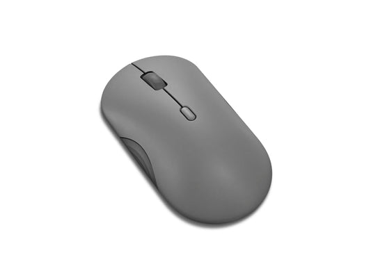Lenovo 350 Wireless Bluetooth Mouse, Silent Click, 3 Level DPI (1000, 1600, 2400), 36 Month Battery Life, 2 Device Pairing, Luna Grey - color: Luna Grey