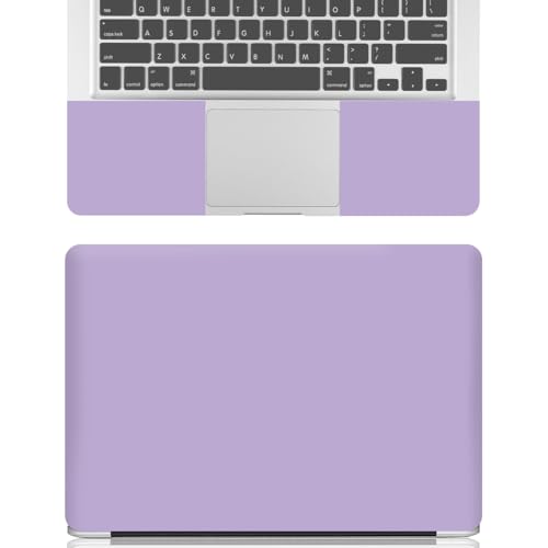 14.96 x 10.65 Inch Laptop Skin Decal, Universal Reusable Vinyl Laptop Cover Sticker, Waterproof Art Decal Protector for 12-15.6 Inch Laptops I Purple - color: Purple