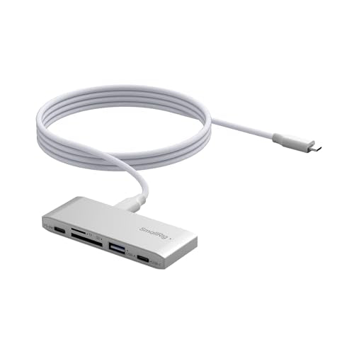 SmallRig 5-in-1 Memory Card Reader, Dual USB-C & SD/TF Card Slots, 65W PD Charging, for SD, SDHC, SDXC, Micro SD, Micro SDXC, Micro SDHC Cards, Travel Photography - 4746