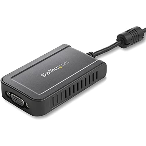 StarTech USB-A 2.0 to VGA Adapter, 1080p, TAA, USB powered (USB2VGAE3) | USB to VGA monitor converter, External video card, Up to five adapters per source, Windows only - style: 1920p x 1200p