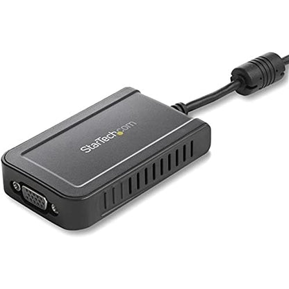 StarTech USB-A 2.0 to VGA Adapter, 1080p, TAA, USB powered (USB2VGAE3) | USB to VGA monitor converter, External video card, Up to five adapters per source, Windows only - style: 1920p x 1200p