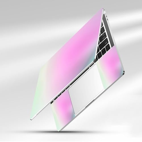 15-15.6 inches Netbook Laptop Skin Sticker Decal Reusable Cover Protector for 11.6 12 13 13.3 14 15 15.4 Notebook Chromebook Easy to Apply Remove, Scratch-Resistant Waterproof I Dream Gradient - color: Dream Gradient