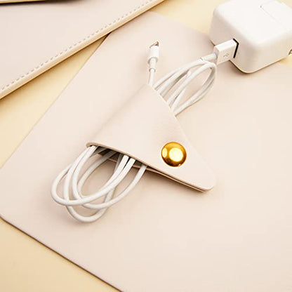 PU Leather Laptop Sleeve for 15.3 inch MacBook Air 2023/2024, Surface Laptop 15/Book 13.5/Studio - White - color: White, size: 14-15 Inch