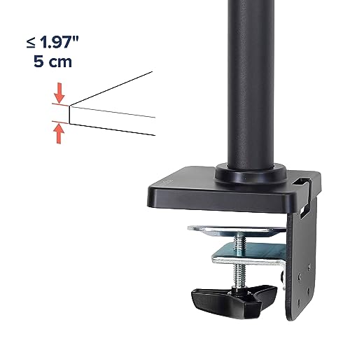 Ergotron – NX Single Laptop Arm, VESA Notebook Tray Desk Mount – for Laptops Up to 17.3 Inches, 0 to 12 lbs – Matte Black - color: Matte Black
