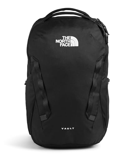 The North Face Vault Everyday Laptop Backpack, TNF Black-NPF, One Size | Commuter Travel Bag, Water-Repellent Finish, Spacious Compartment - color: Tnf Black-npf