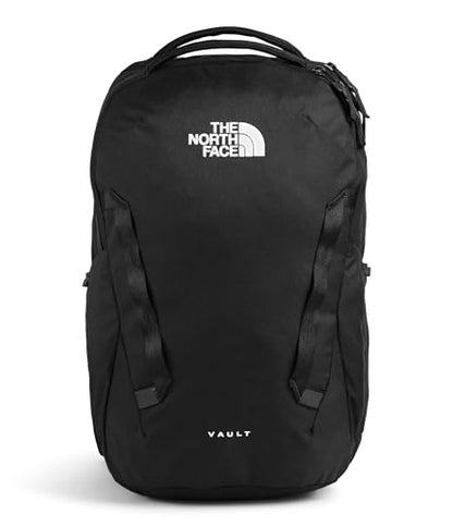The North Face Vault Everyday Laptop Backpack, TNF Black-NPF, One Size | Commuter Travel Bag, Water-Repellent Finish, Spacious Compartment - color: Tnf Black-npf