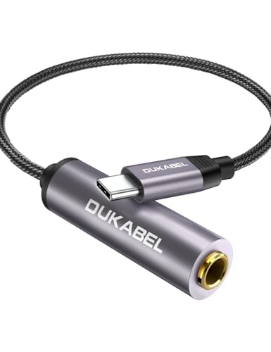 USB Type C to 1/4 Headphone Adapter for Audio Transmission -30CM | Type C to 6.35mm Stereo Jack, Audio Transmission, No Recording, for Samrtphone, Laptop, Amplifiers, Mixers, 6.35mm Headphones - size: 30CM, style: USB C Male to 6.35mm Female