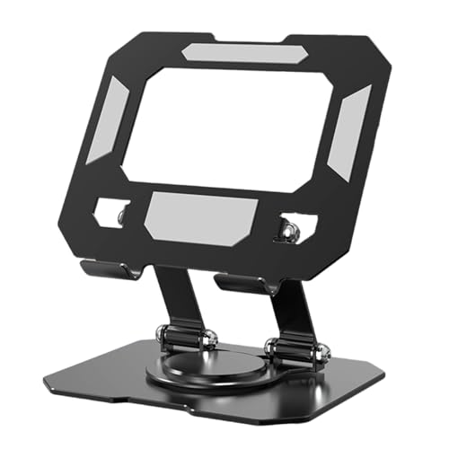 Laptop Stand for Desk Adjustable 360 Rotating Ergonomic Laptop Risers 360 Degree Rotation Notebook Stand Mount Portable - color: J, size: A