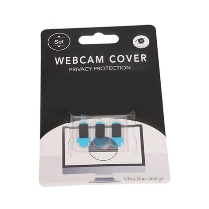 3 Discreet Webcam Privacy | 0.7mm Tool-Less Adhesive Cover Smartphones, Tablets, Laptops | Anti-Peeping Design Camera Privacy Cover Protector Suitable for Laptops Tablets Phones Tool - color: D
