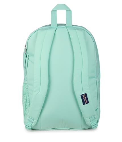 JanSport Laptop Backpack - Computer Bag with 2 Compartments, Ergonomic Shoulder Straps, 15” Laptop Sleeve, Haul Handle - Magic Mint - color: Magic Mint