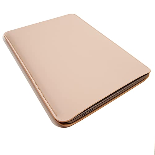 Laptop Sleeve 15 Inch Compatible with MacBook Pro 16 A2991 M3 A2780 A2485 A2141 MacBook Pro Retina 15 Color Beige - color: Beige, size: 15-16 Inch